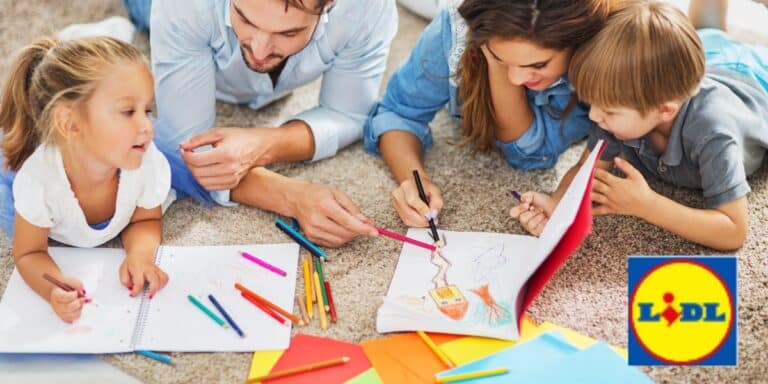 Lidl: creatieve ideeën voor kinderen, goedgekeurd door school! Voor slechts EUR 5 kun je de lente vullen met kleuren die lang mooi blijven!
